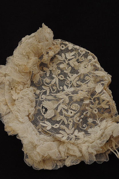 アンティークレース　dentelle ancinne ボネlot