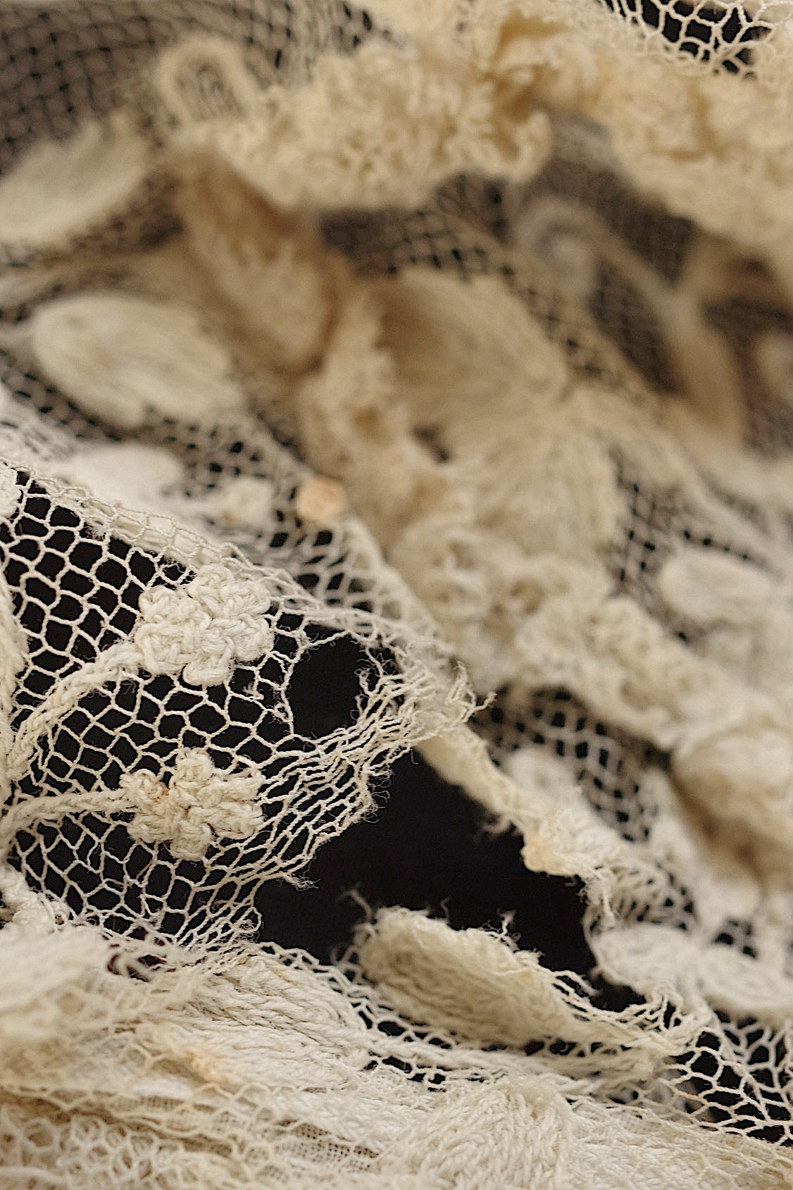 アンティークレース　dentelle ancinne ボネlot