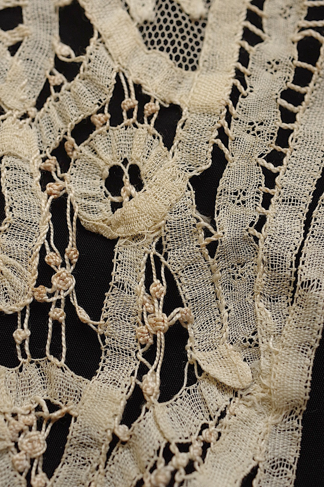 アンティークレース　dentelle ancinne 襟