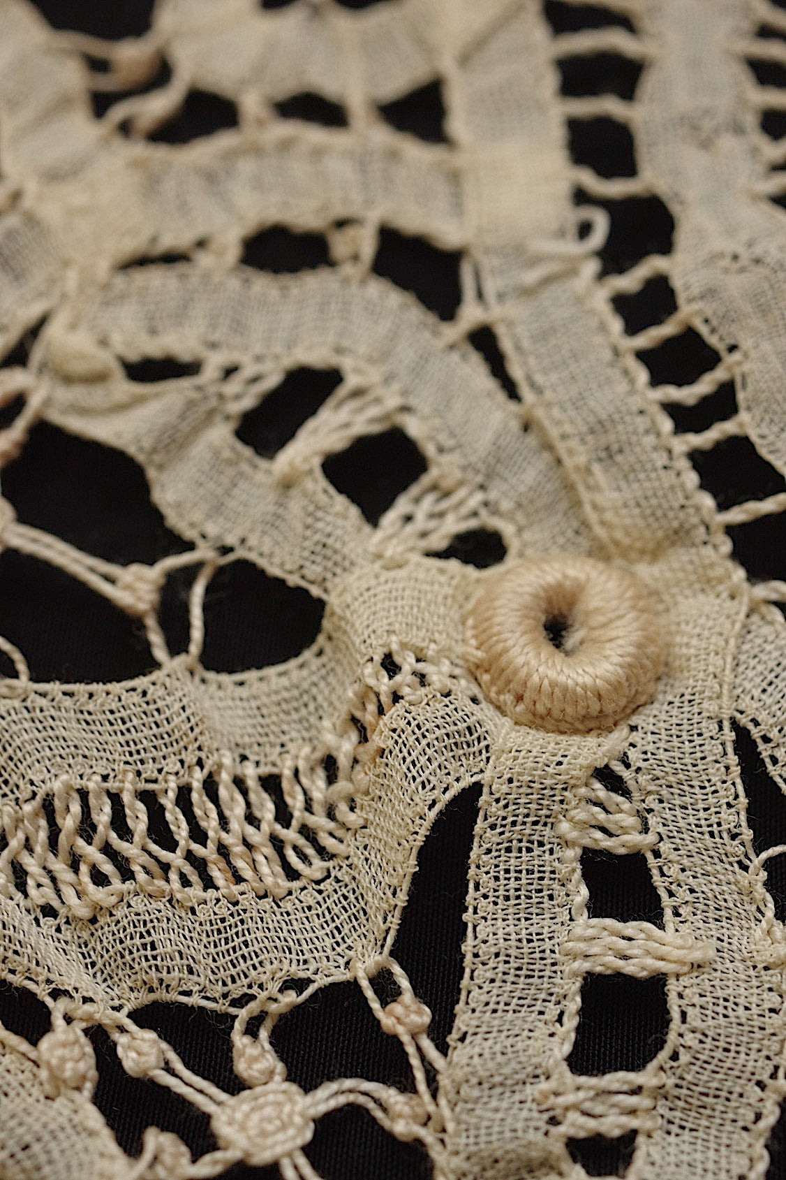 アンティークレース　dentelle ancinne 襟