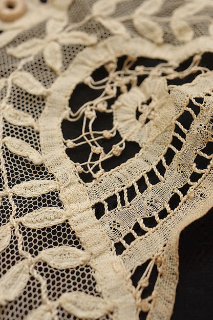 アンティークレース　dentelle ancinne 襟