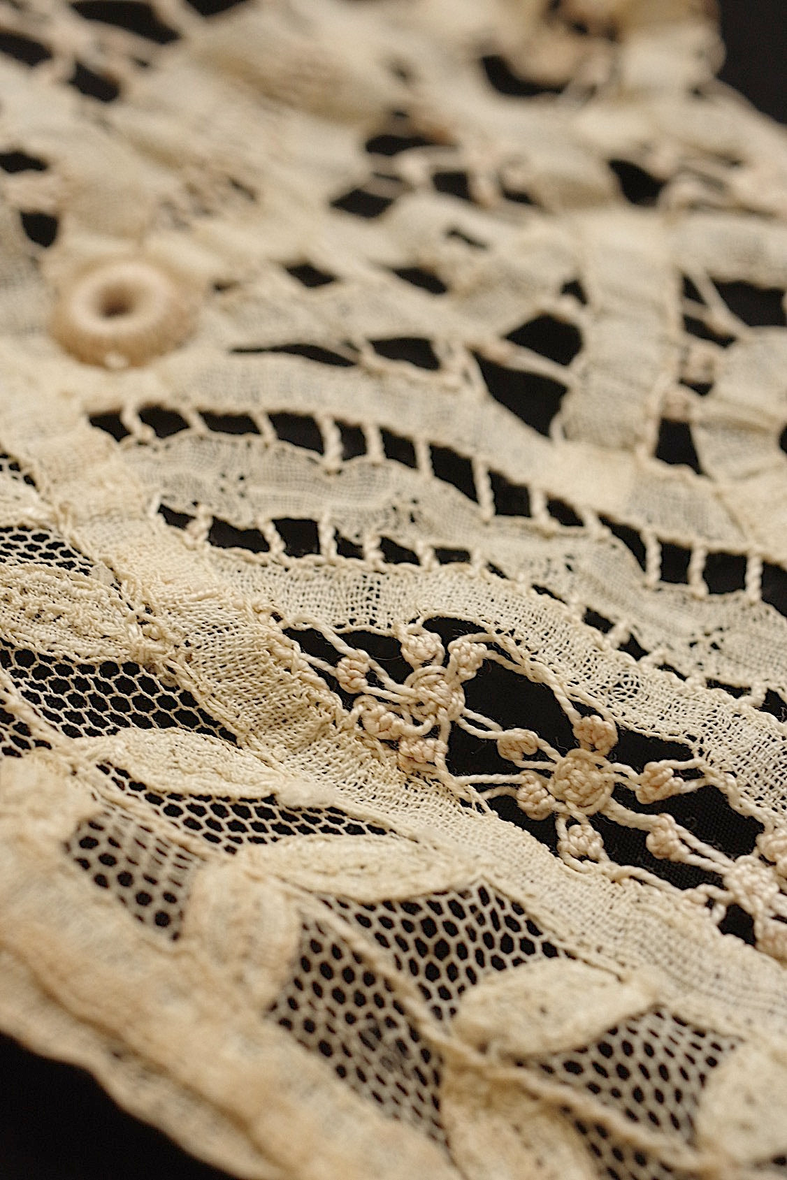 アンティークレース　dentelle ancinne 襟