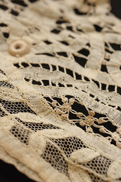 アンティークレース　dentelle ancinne 襟