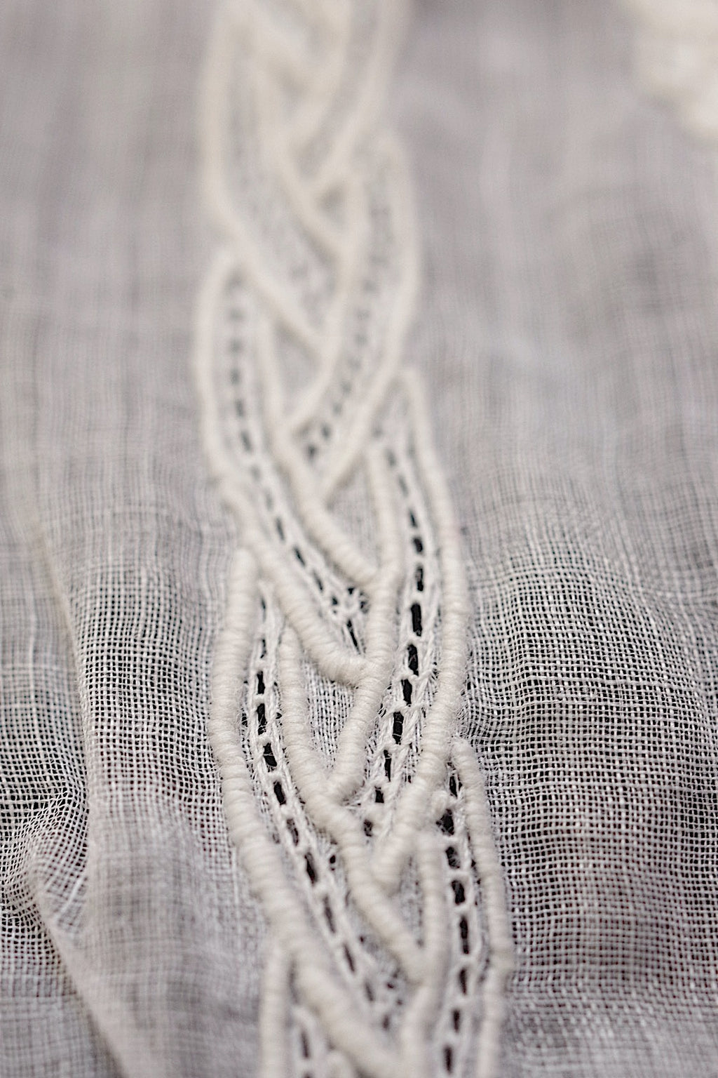 Antique lace dentelle ancinne for embroidered handkerchiefs