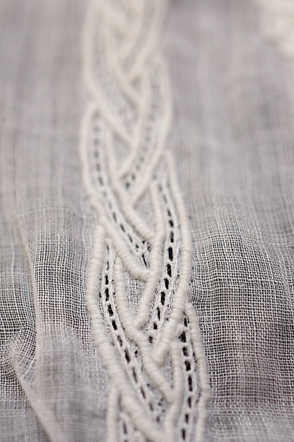 アンティークレース　dentelle ancinne 刺繍ハンカチ素材用