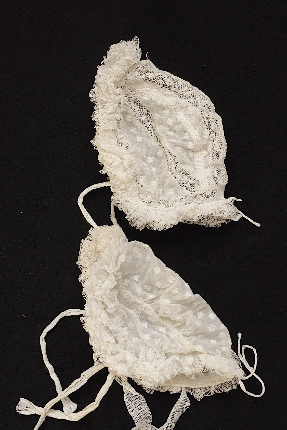 アンティークレース　dentelle ancinne ボネlot