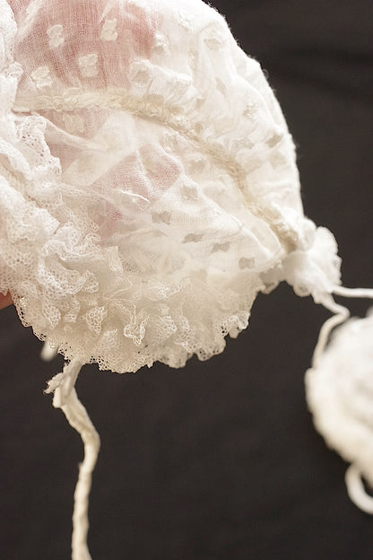 アンティークレース　dentelle ancinne ボネlot