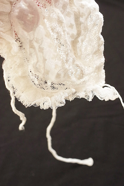 アンティークレース　dentelle ancinne ボネlot