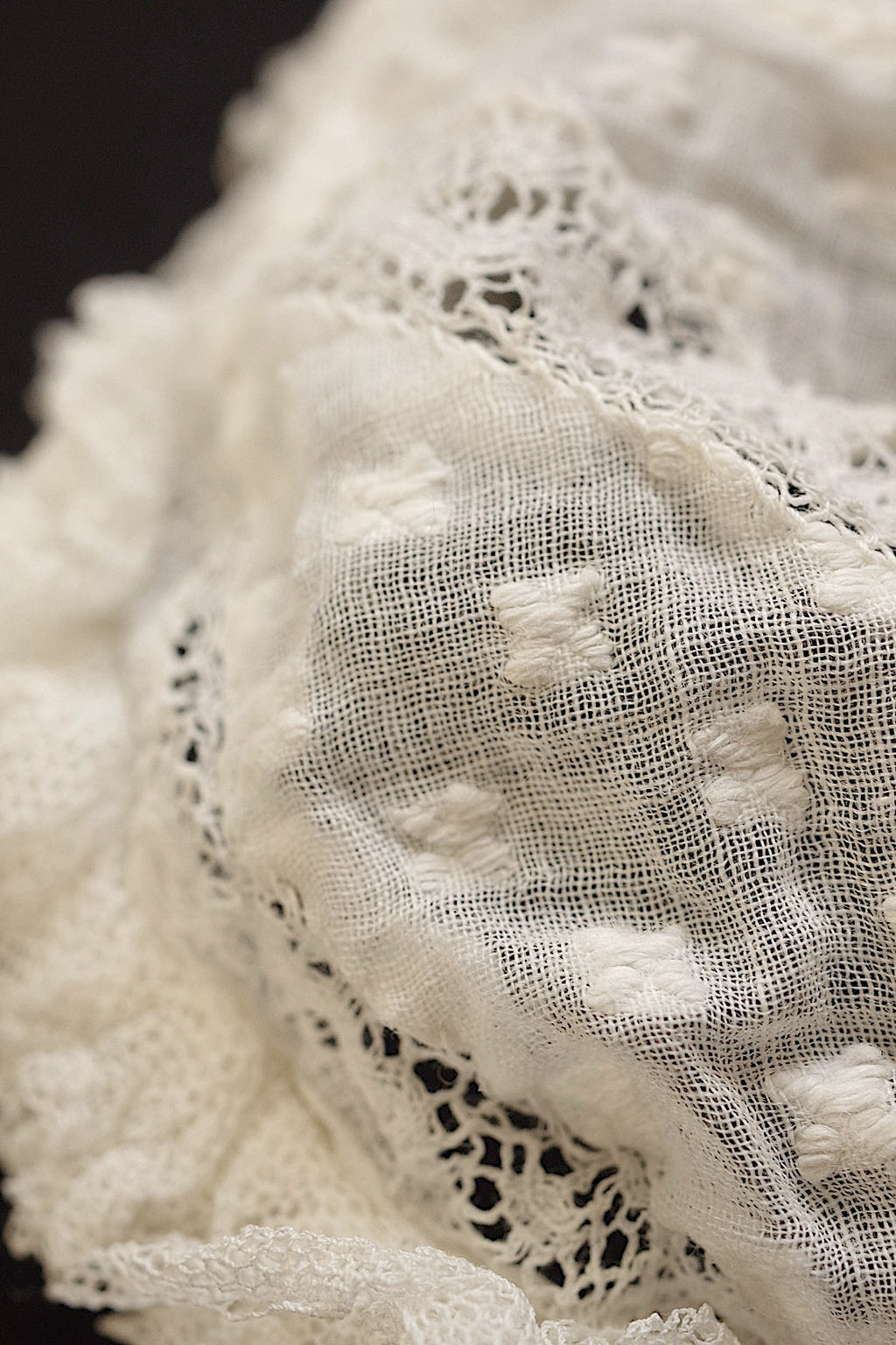 Lot de Bonnet ancien dentelle dentelle ancinne