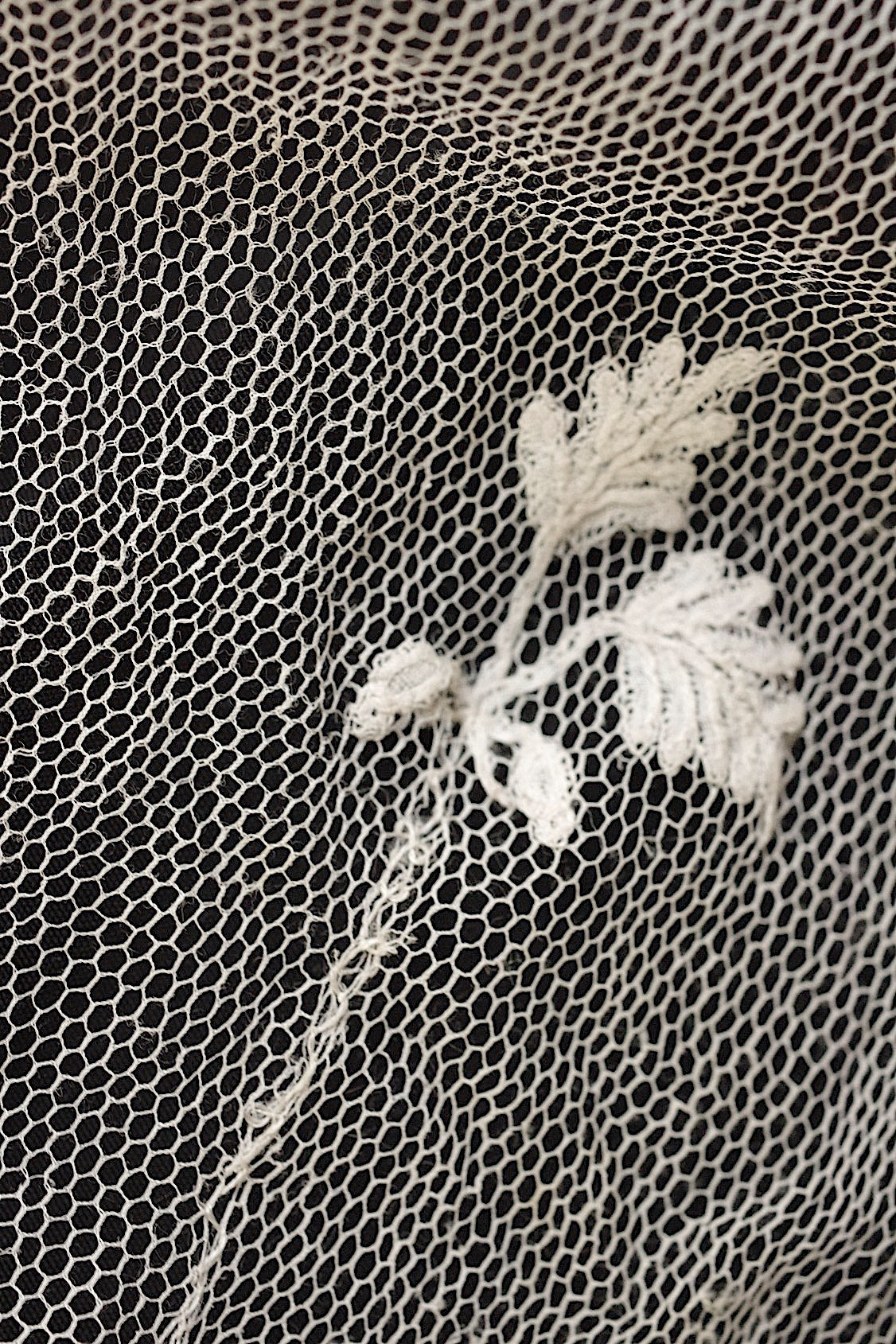 アンティークレース　dentelle ancinne bebe用ドレス