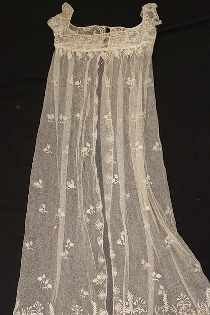 アンティークレース　dentelle ancinne bebe用ドレス