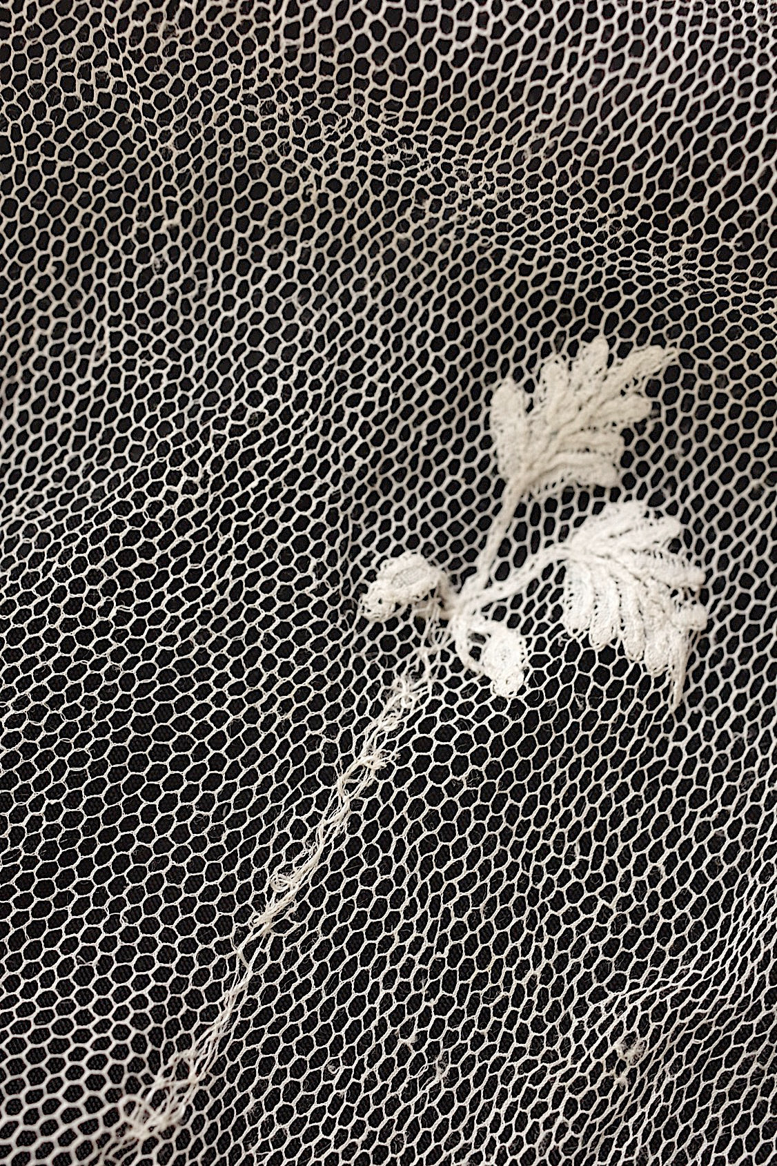 アンティークレース　dentelle ancinne bebe用ドレス