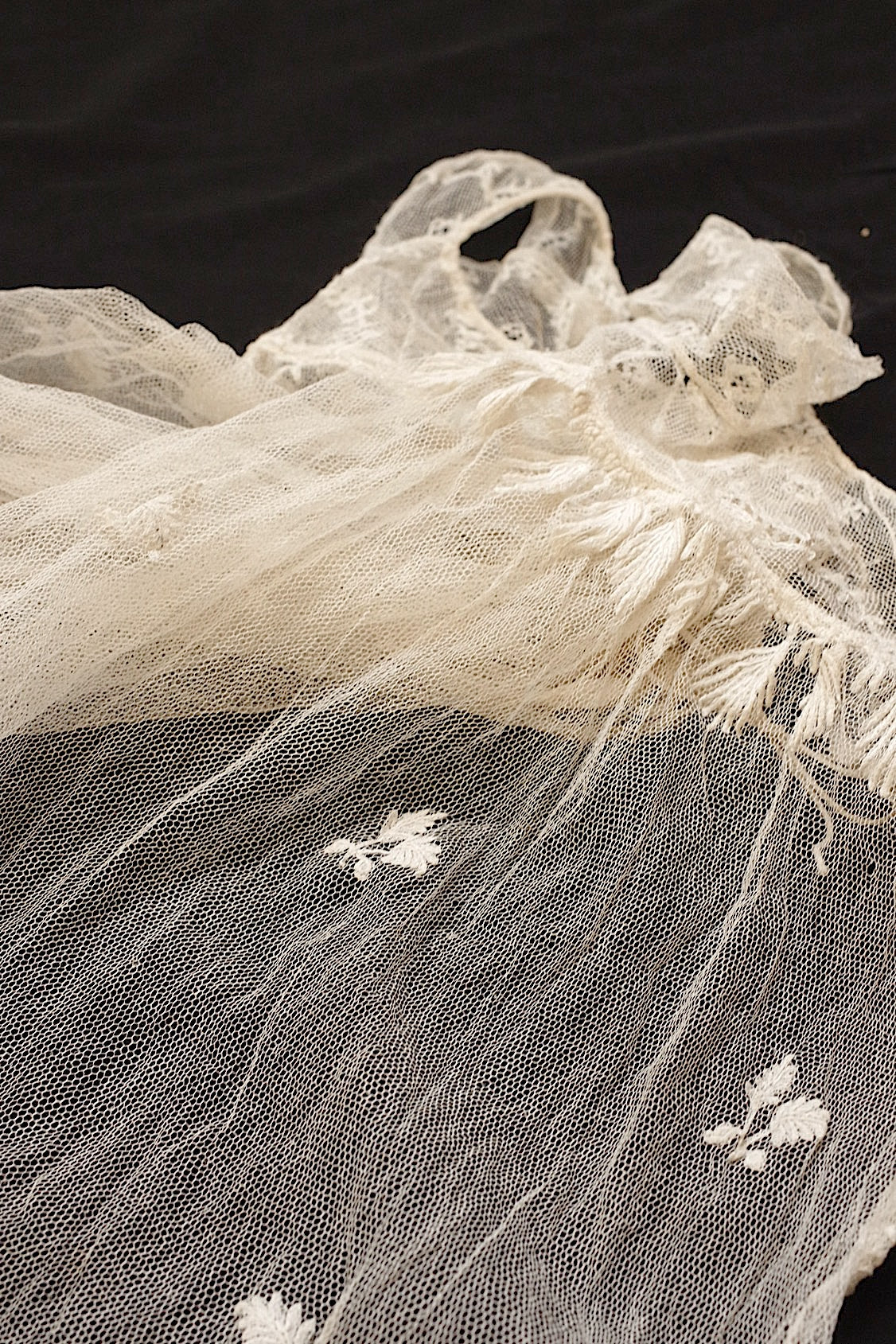 アンティークレース　dentelle ancinne bebe用ドレス