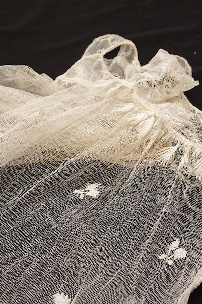 アンティークレース　dentelle ancinne bebe用ドレス