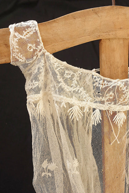 アンティークレース　dentelle ancinne bebe用ドレス