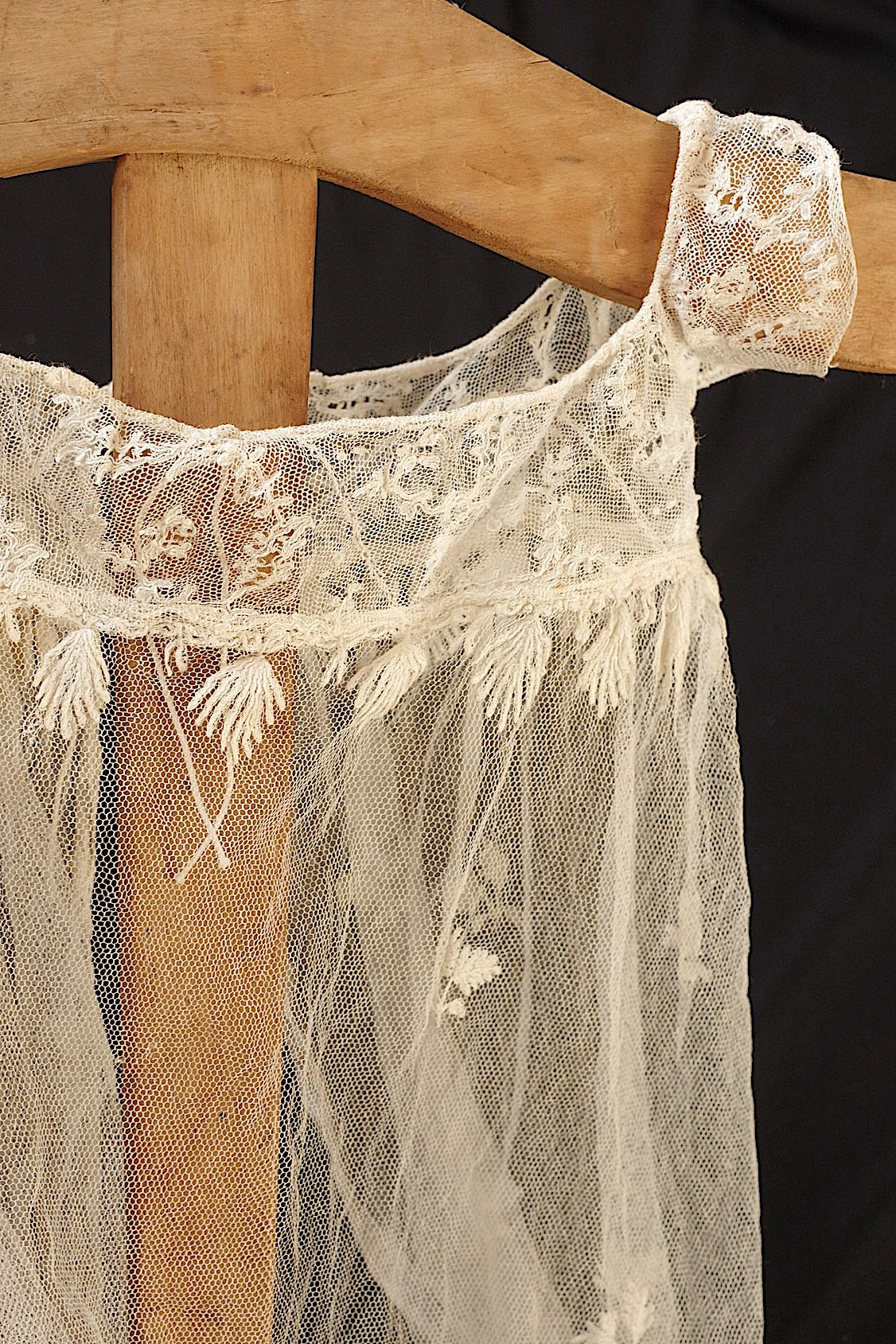 アンティークレース　dentelle ancinne bebe用ドレス