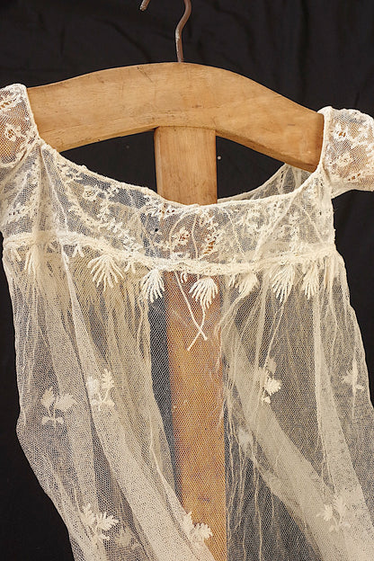 アンティークレース　dentelle ancinne bebe用ドレス