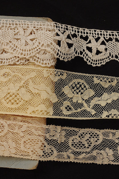 アンティークレース　dentelle ancinne　３種