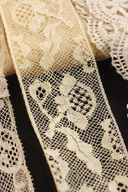 アンティークレース　dentelle ancinne　３種