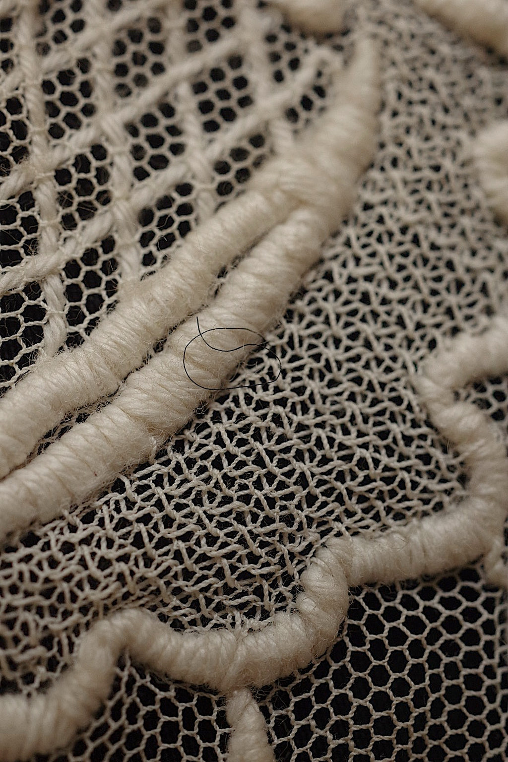 アンティークレース　dentelle ancinne　刺繍ハギレ