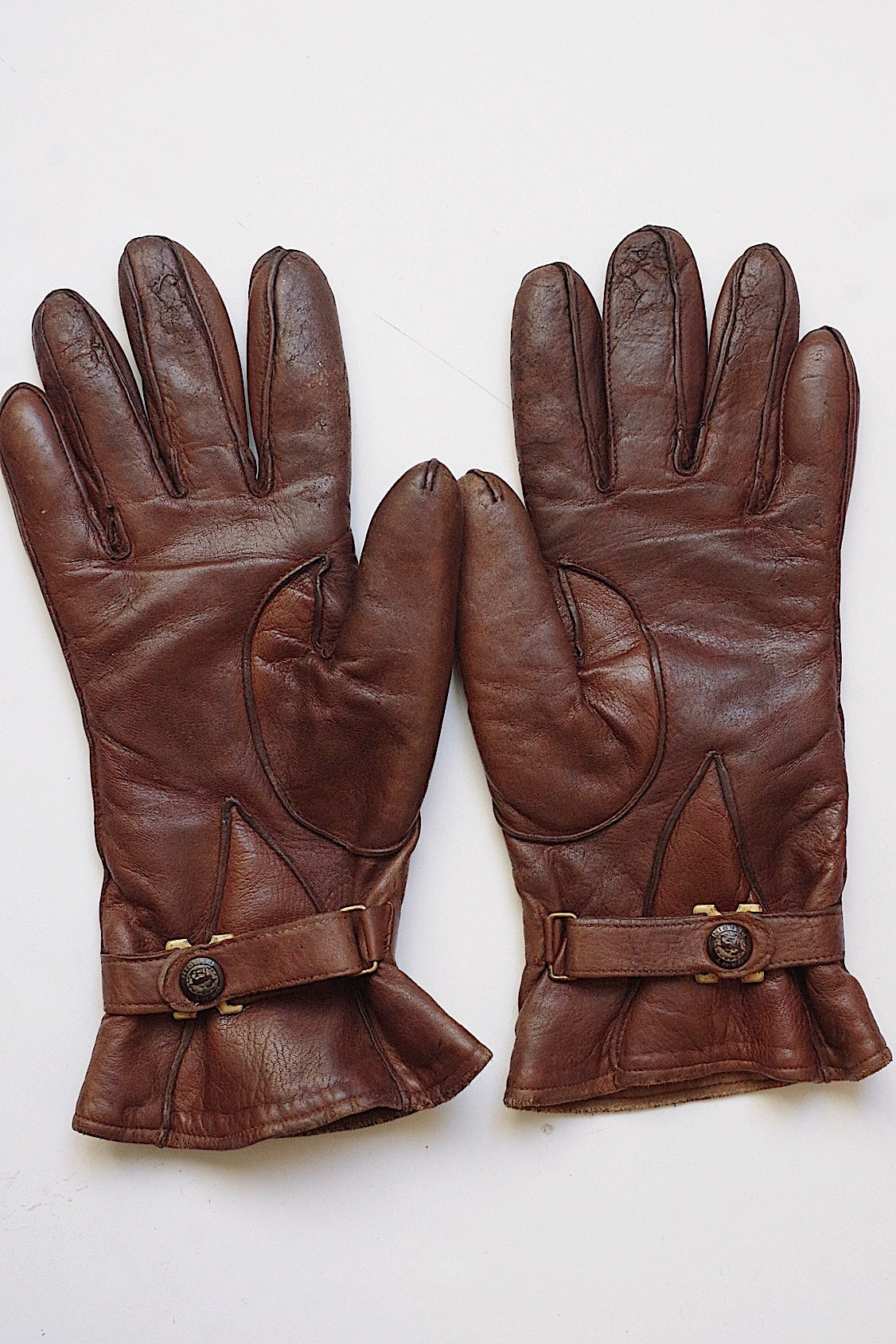 ヴィンテージ手袋　vintage gants pour monsieur Perrin