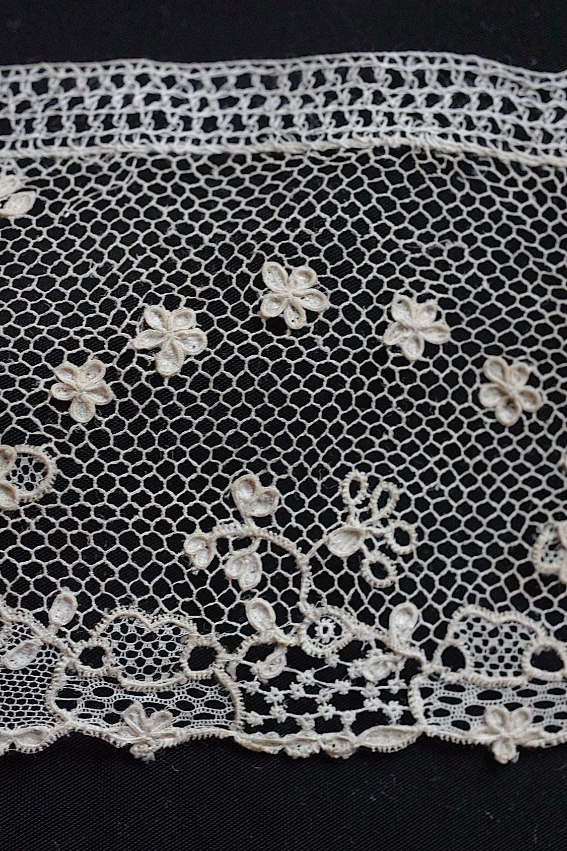 アンティークレース dentelle ancinne アランソン444cm - .FR a l'epoque