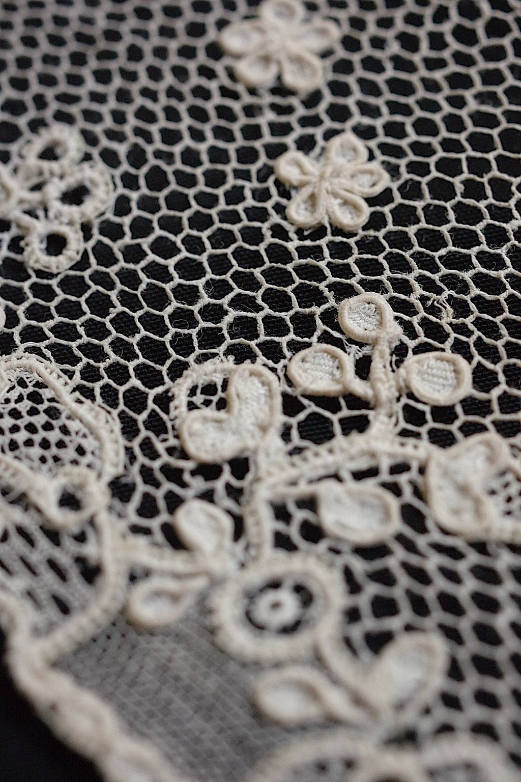 アンティークレース　dentelle ancinne　アランソン444cm