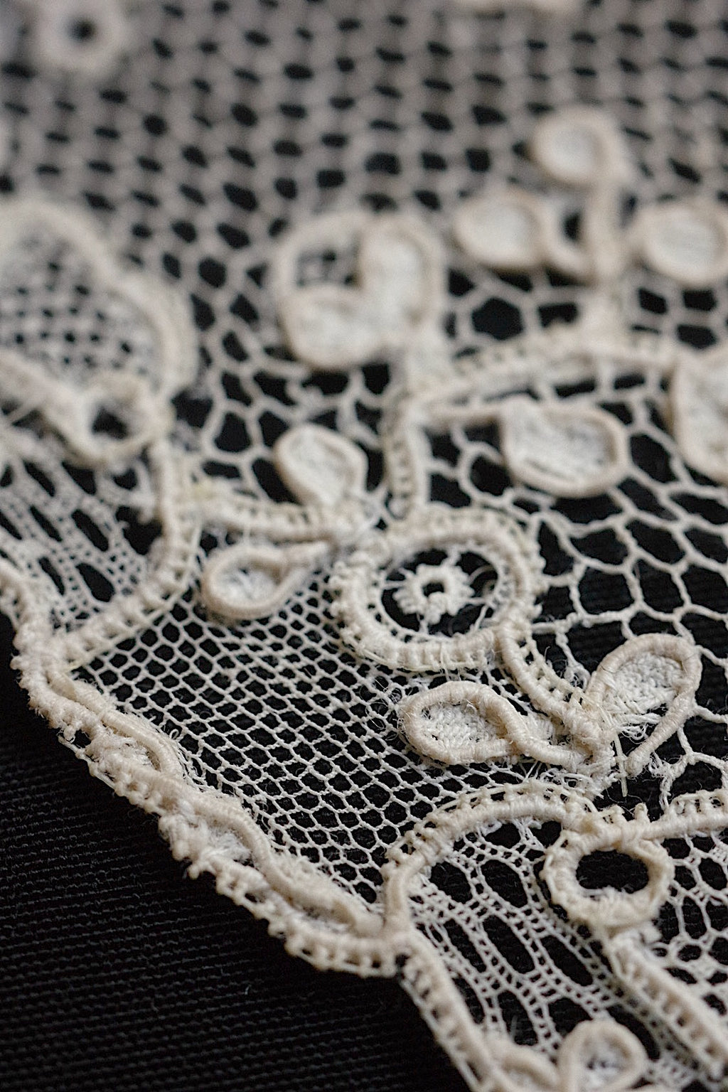 アンティークレース　dentelle ancinne　アランソン444cm