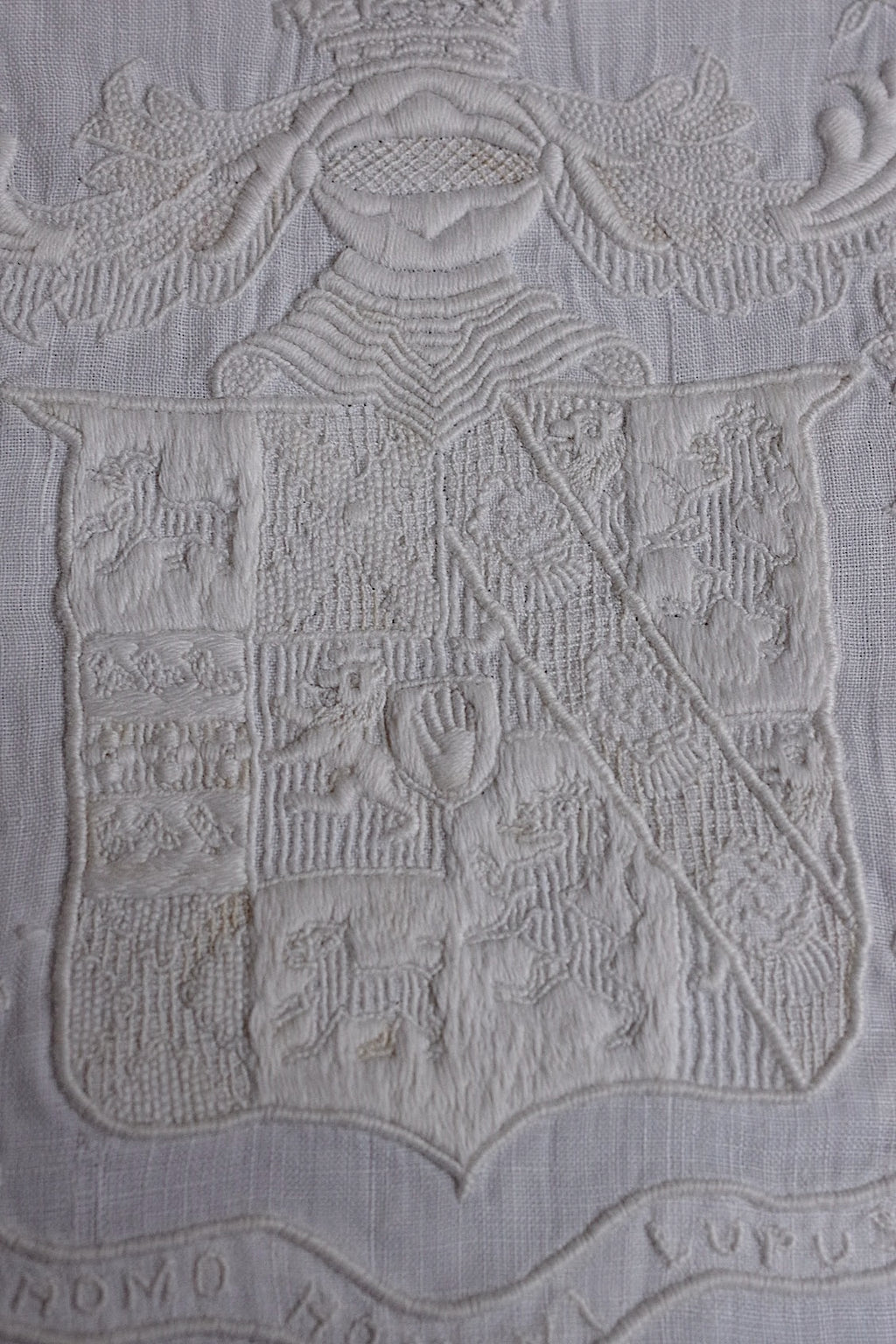 アンティークレース　linge de maison antique 枕カバー1