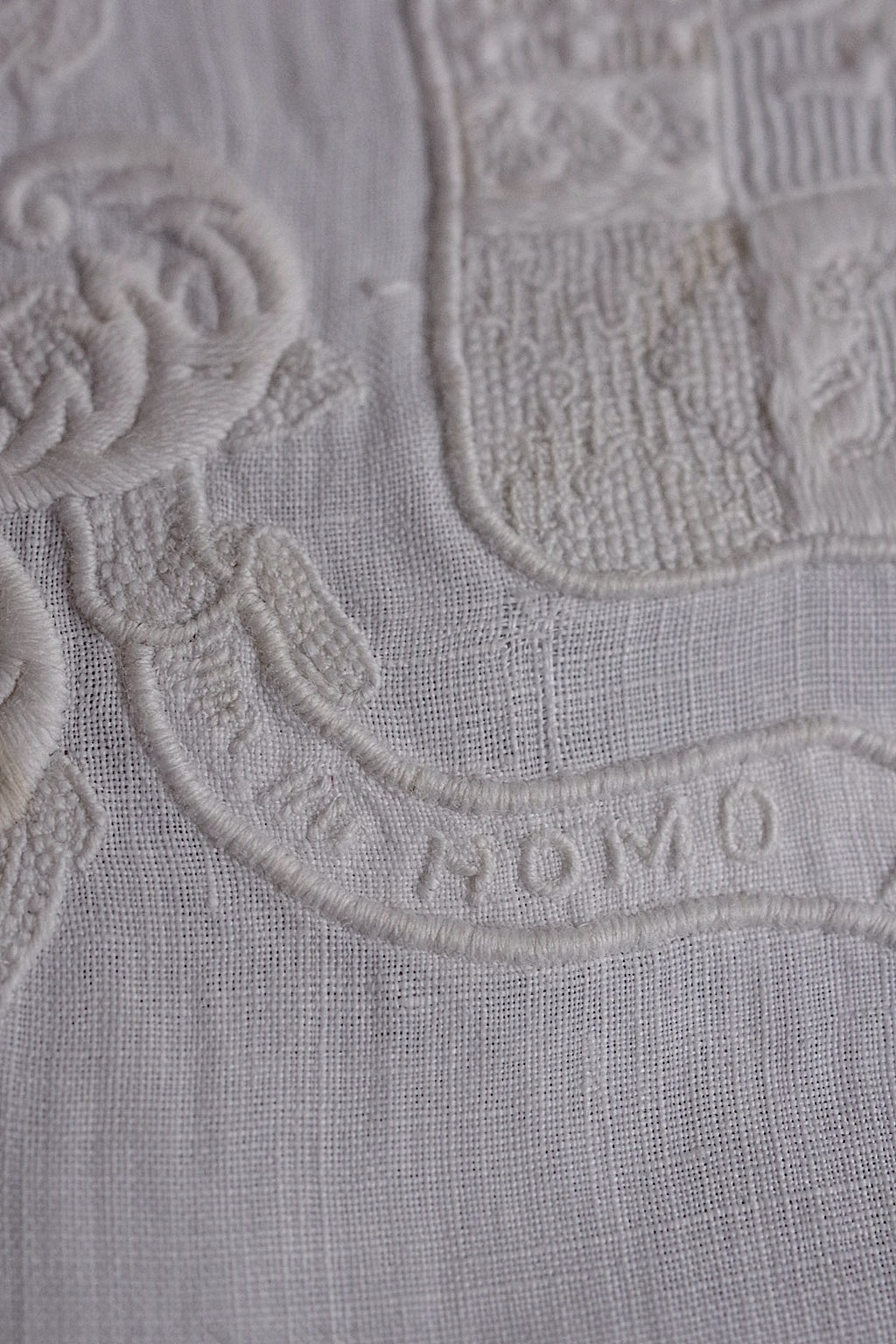 アンティークレース　linge de maison antique 枕カバー1