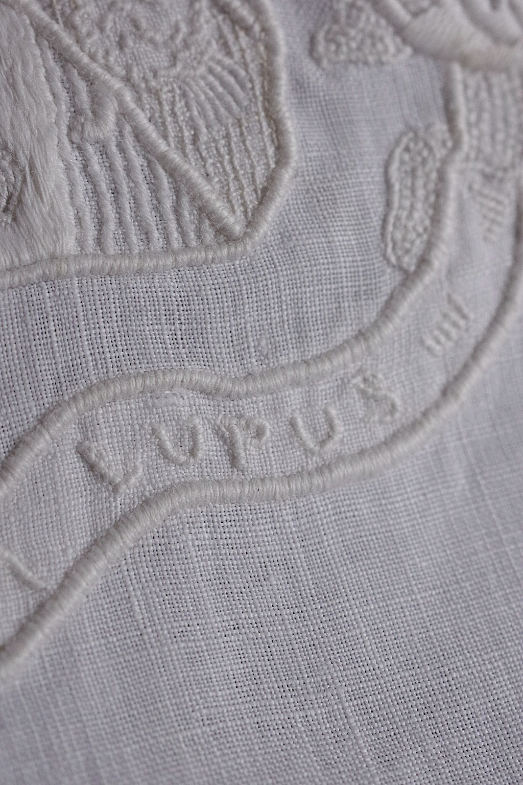 アンティークレース　linge de maison antique 枕カバー1