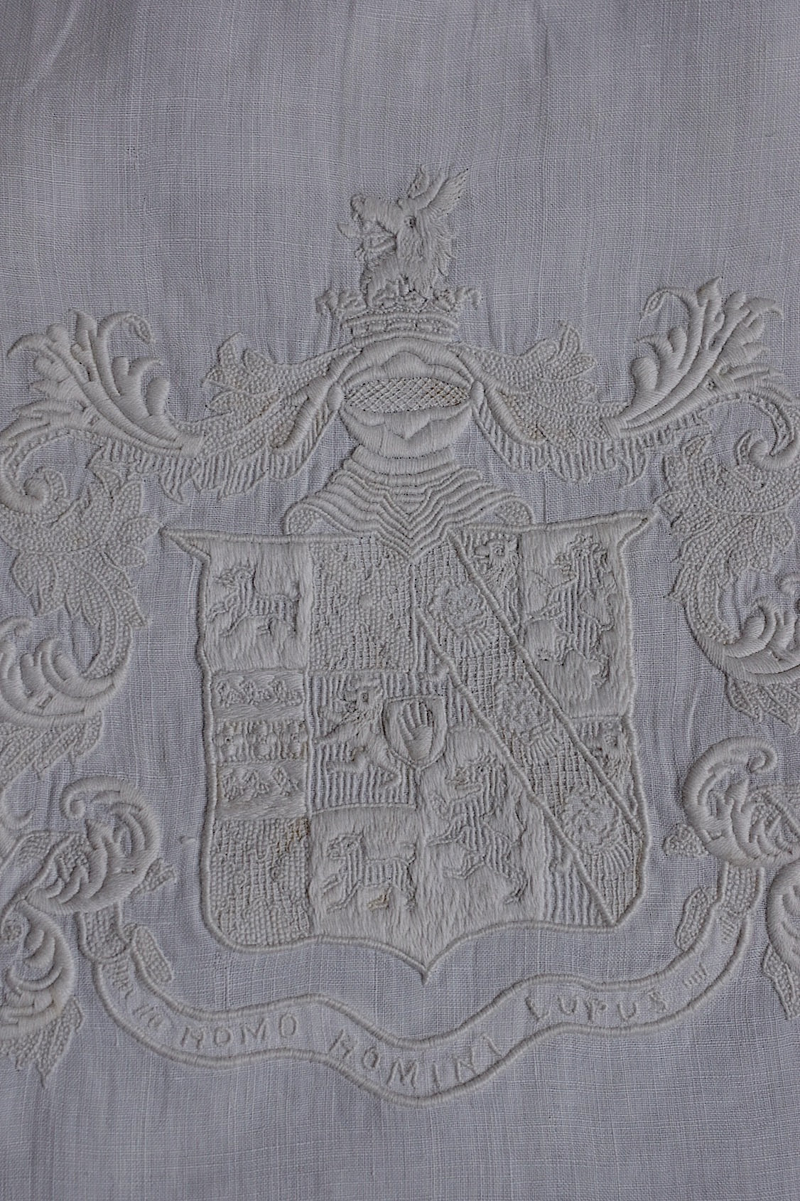 アンティークレース　linge de maison antique 枕カバー1