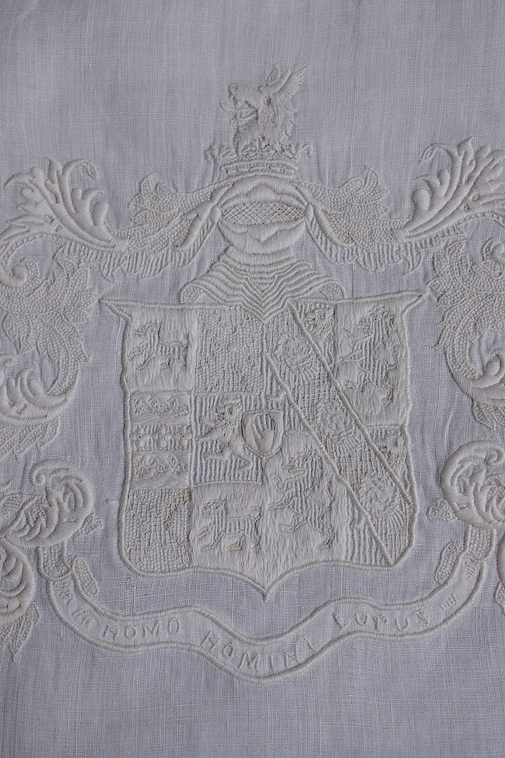 アンティークレース　linge de maison antique 枕カバー1