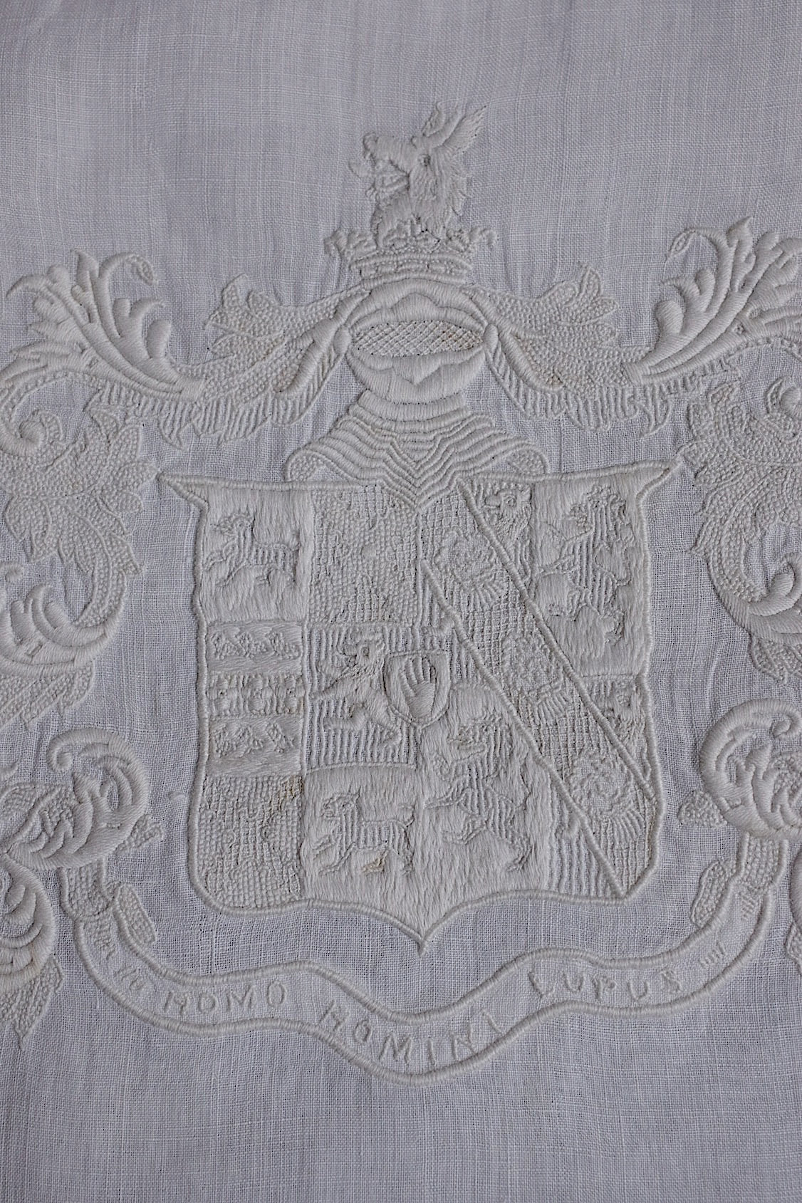 アンティークレース　linge de maison antique 枕カバー1