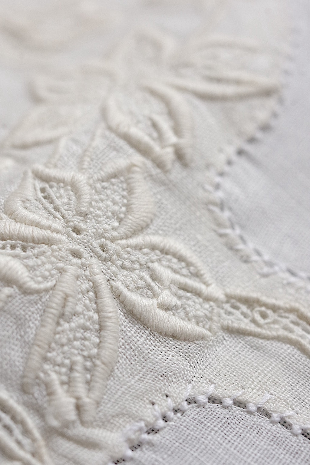 アンティークレース　linge de maison antique 枕カバー2