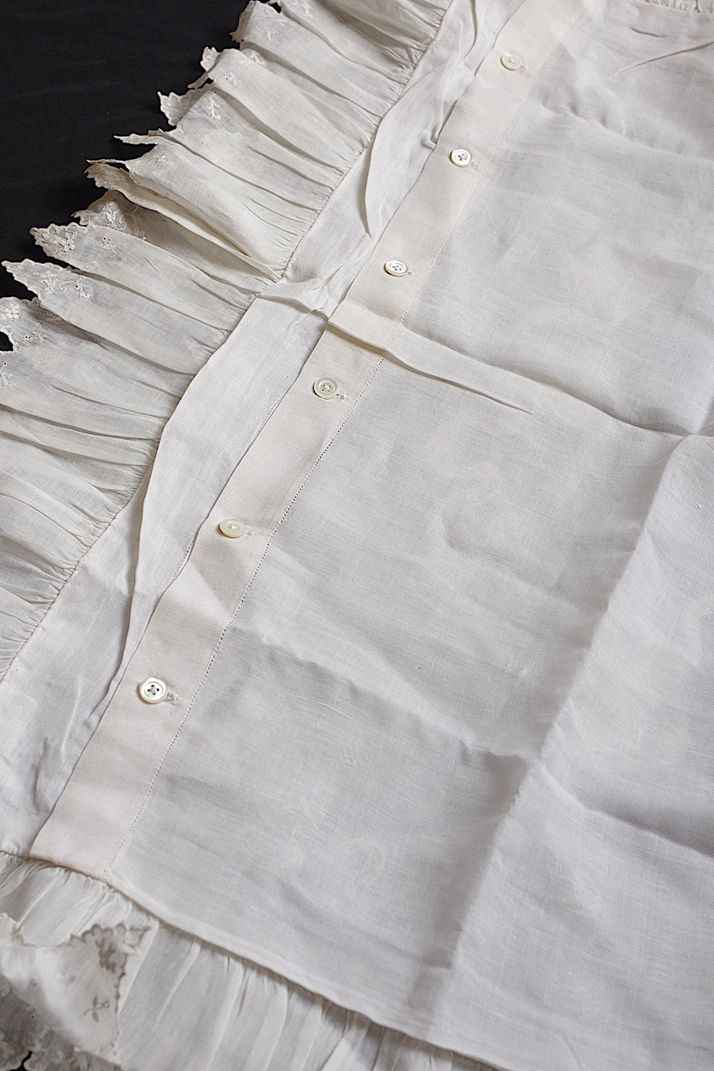 アンティークレース　linge de maison antique 枕カバー2