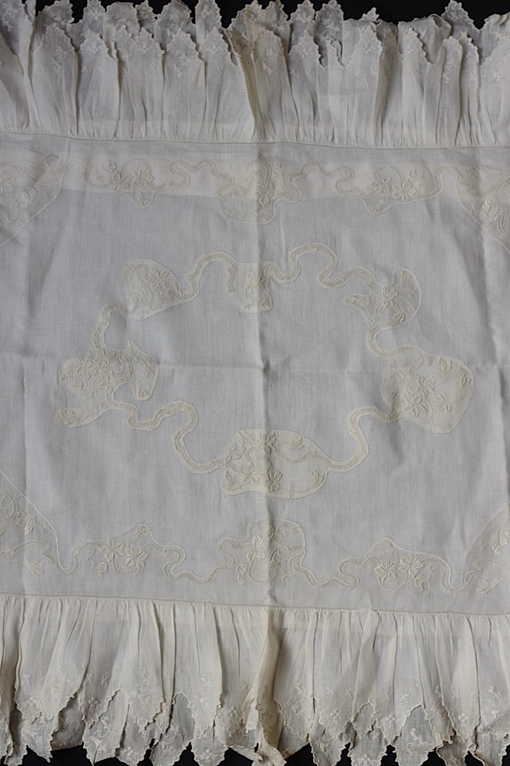 アンティークレース　linge de maison antique 枕カバー2