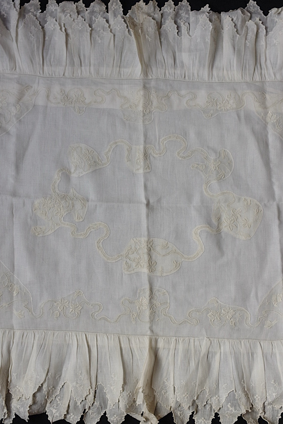 アンティークレース　linge de maison antique 枕カバー2