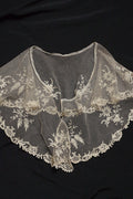 アンティークレース　dentelle ancinne　チュール襟