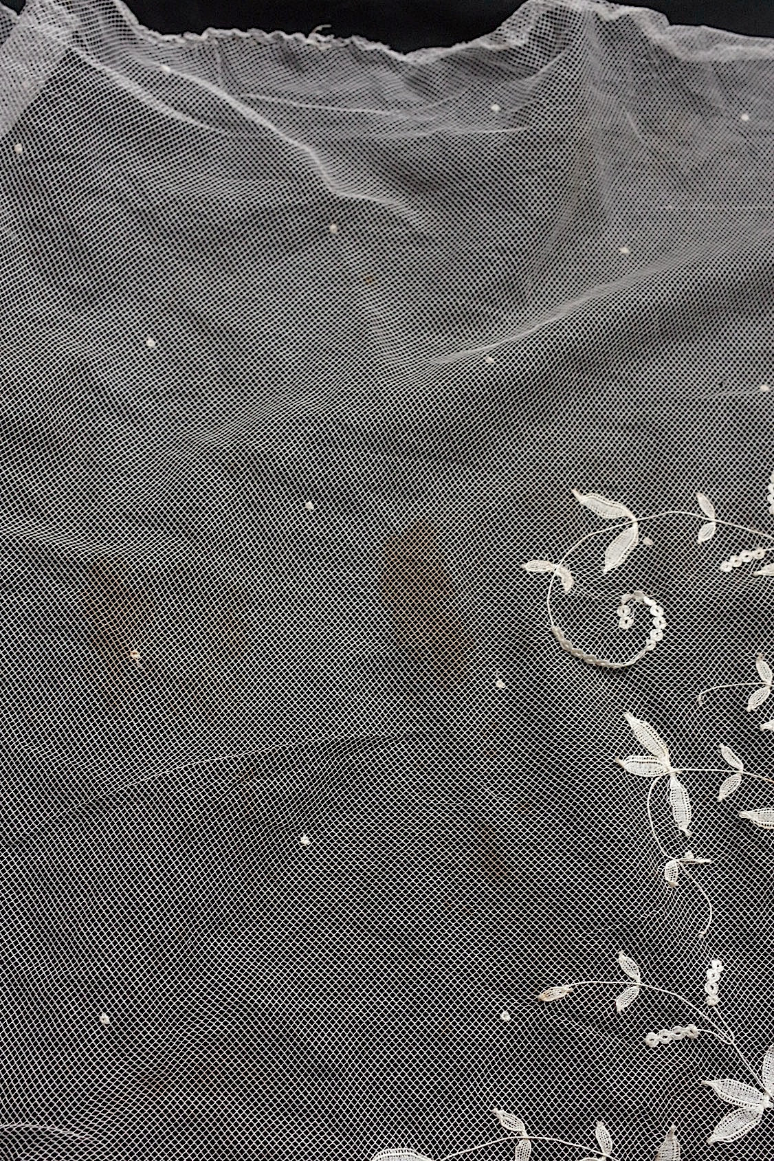 アンティークレース　dentelle ancinne　プリンセスレース　はぎれ