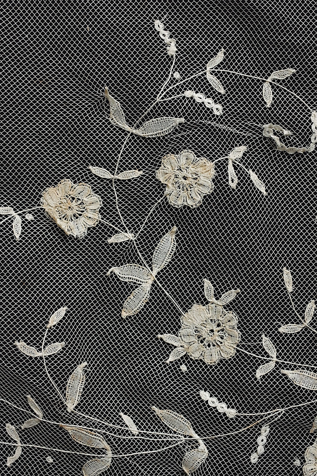 アンティークレース　dentelle ancinne　プリンセスレース　はぎれ