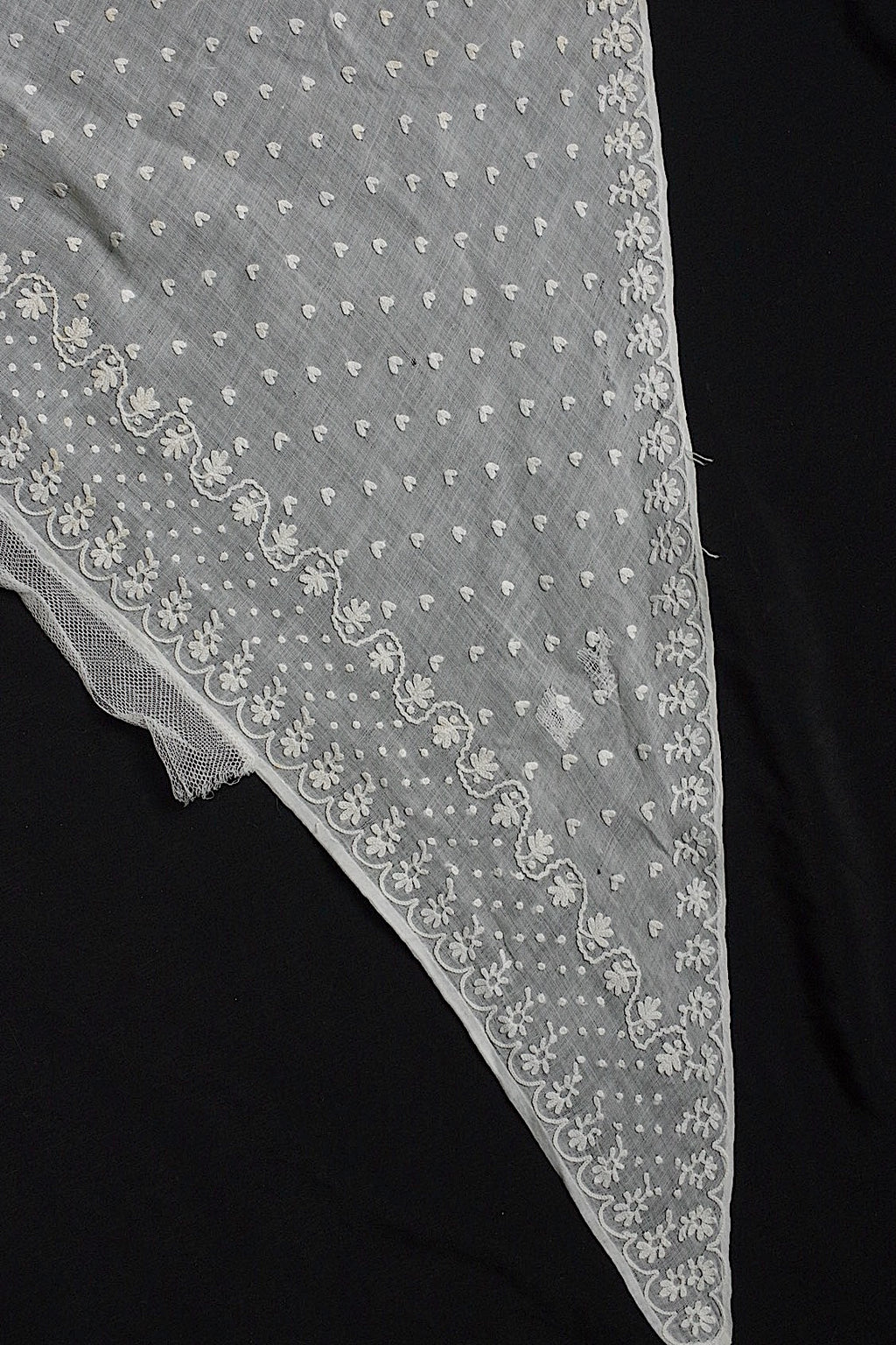 アンティークレース　dentelle ancinne　fichu