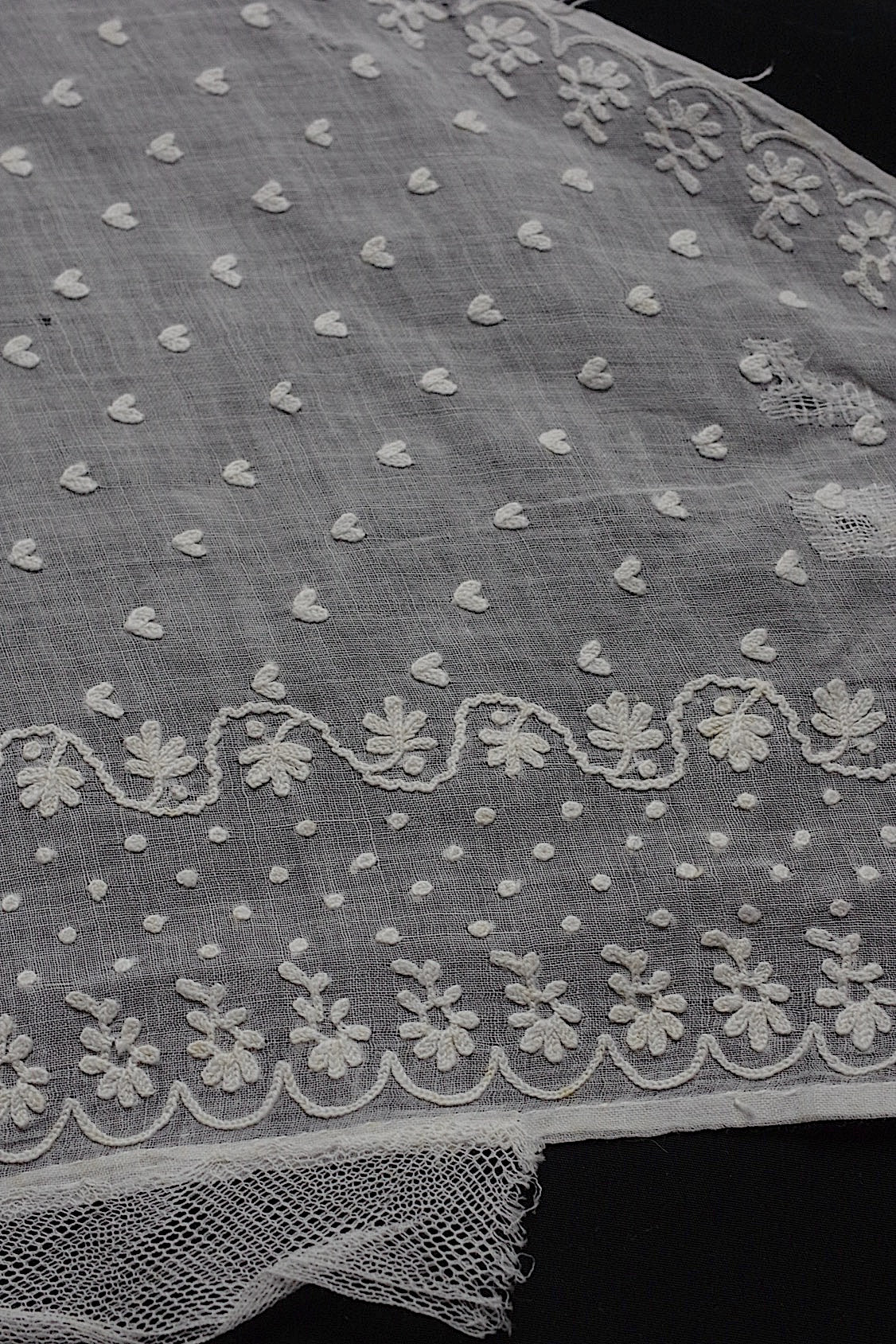 アンティークレース　dentelle ancinne　fichu