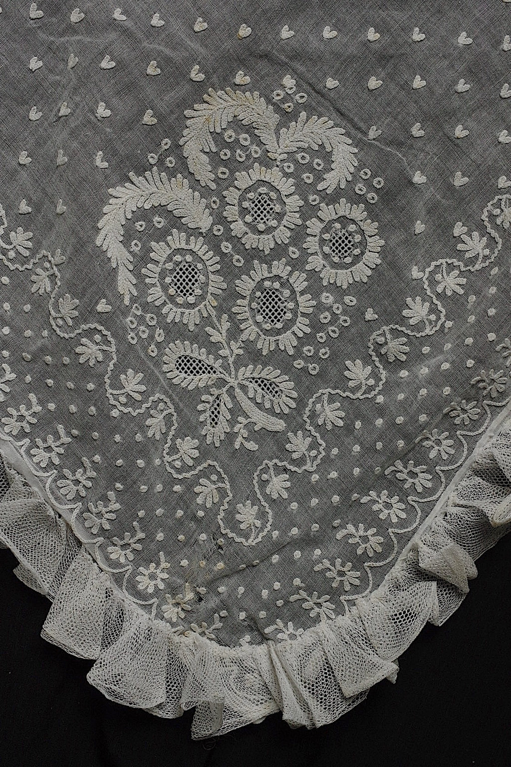 アンティークレース　dentelle ancinne　fichu