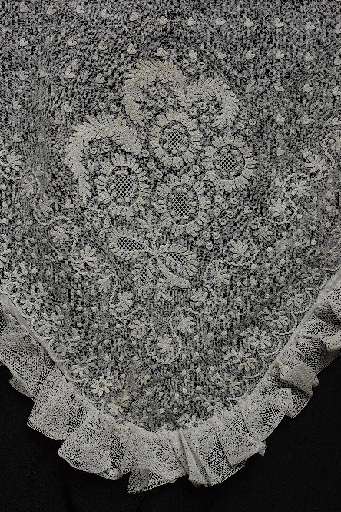 アンティークレース　dentelle ancinne　fichu