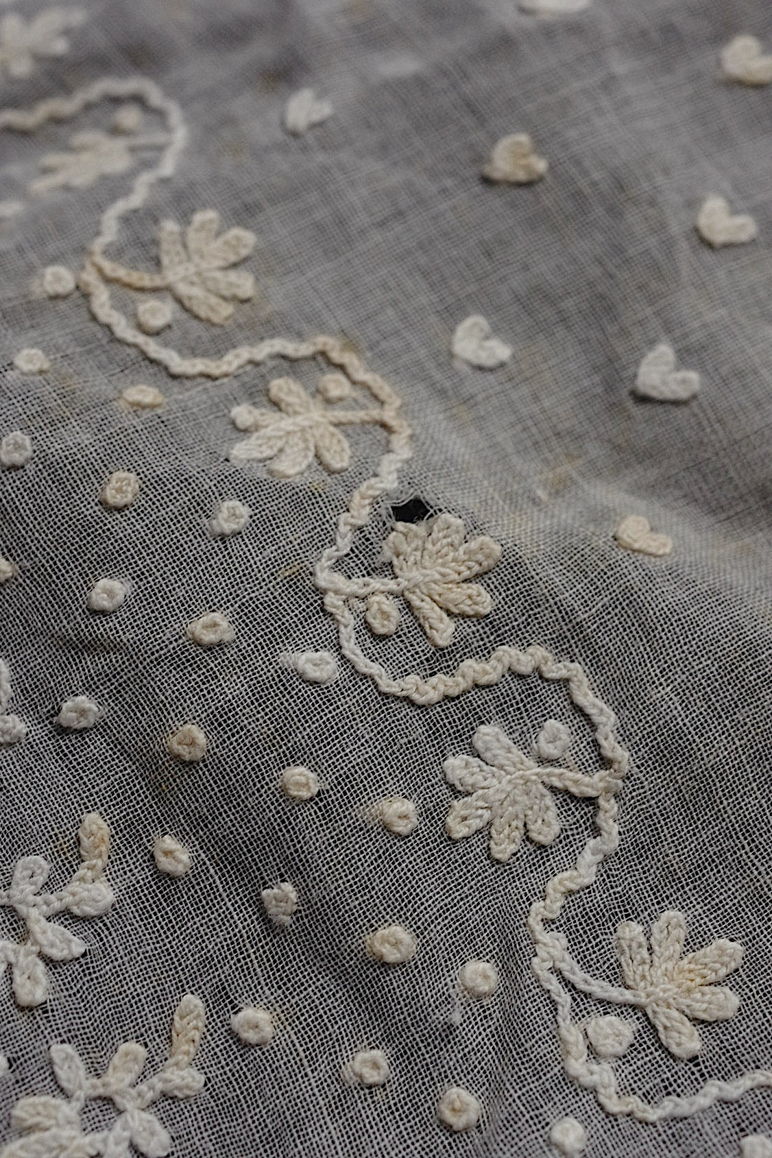 アンティークレース　dentelle ancinne　fichu