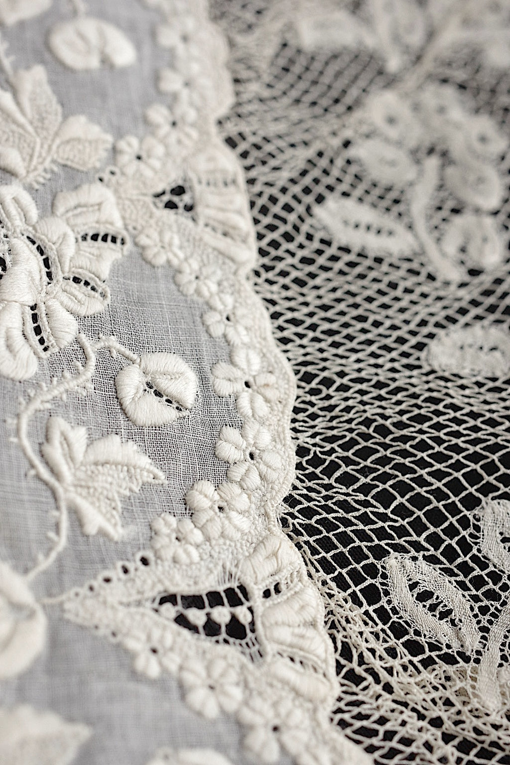 アンティークハンカチ　mouchoir ancin　1