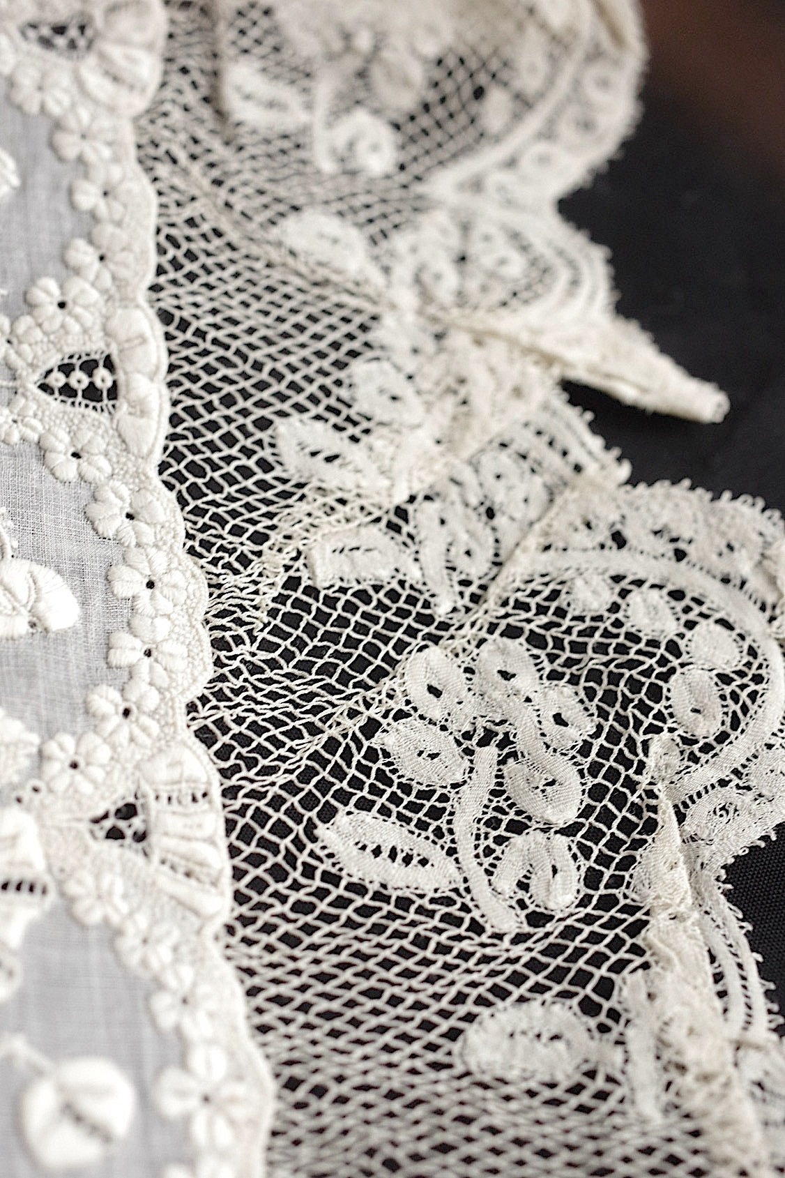 アンティークハンカチ　mouchoir ancin　1