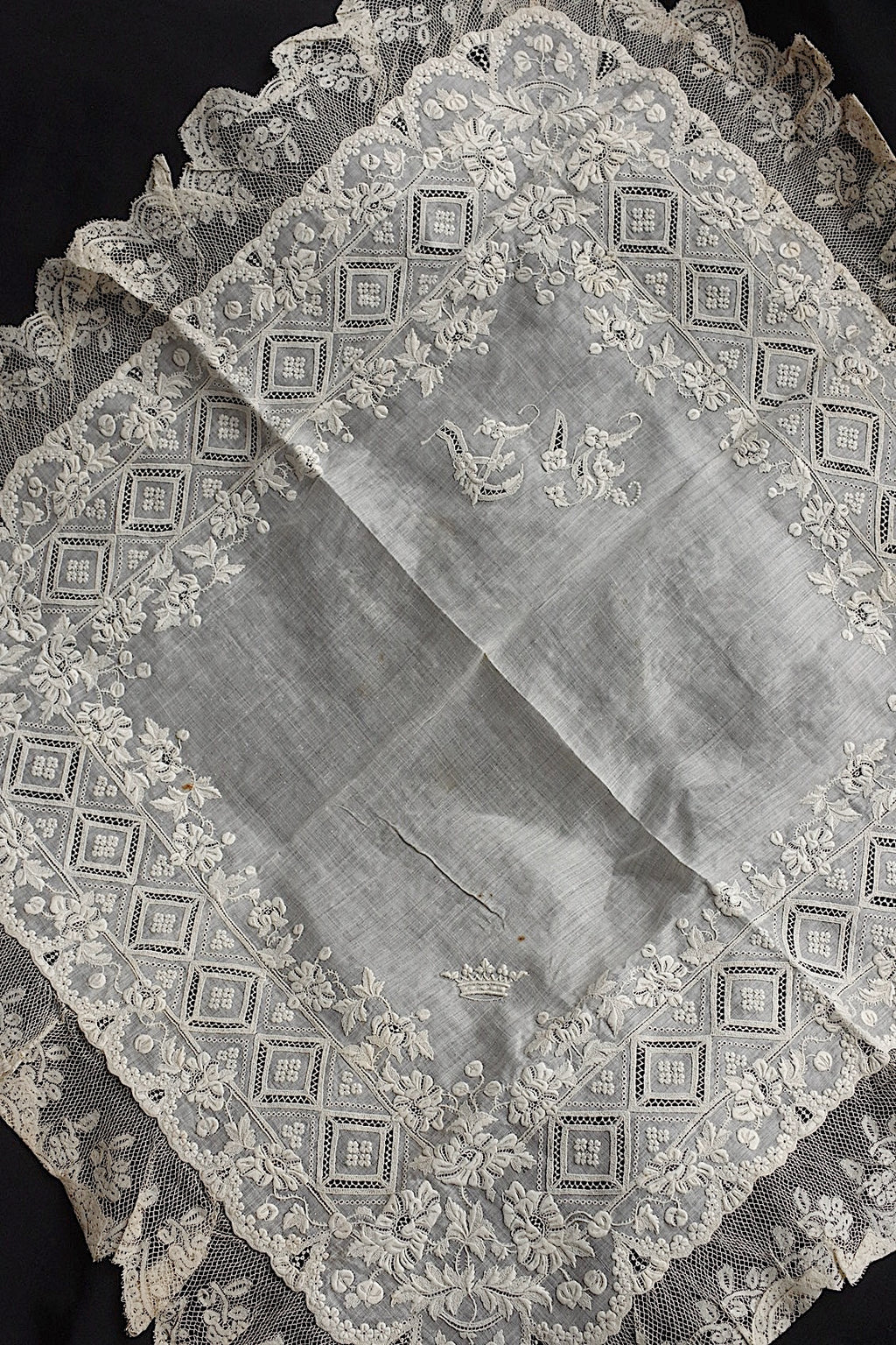 アンティークハンカチ　mouchoir ancin　1