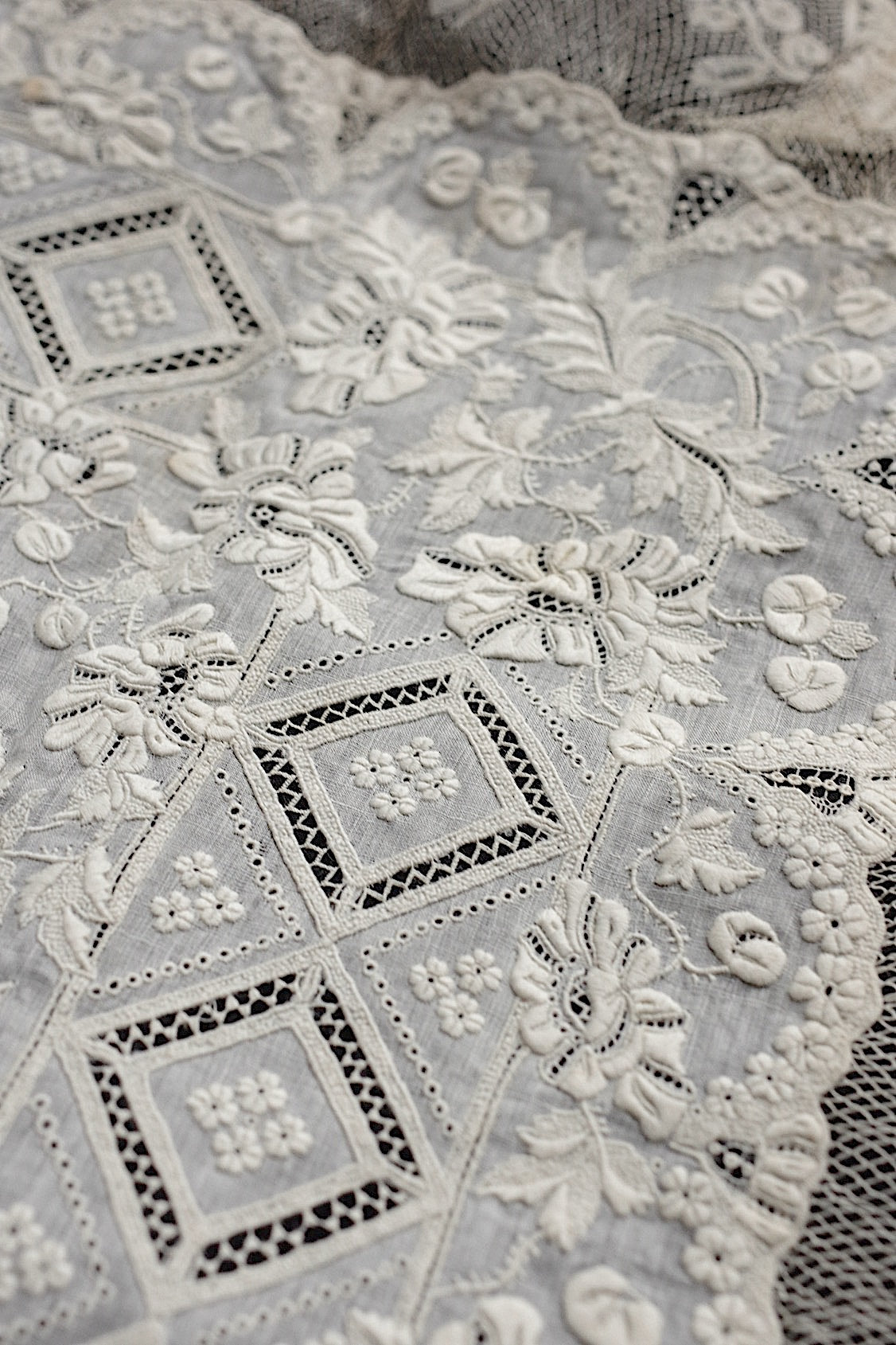 アンティークハンカチ　mouchoir ancin　1